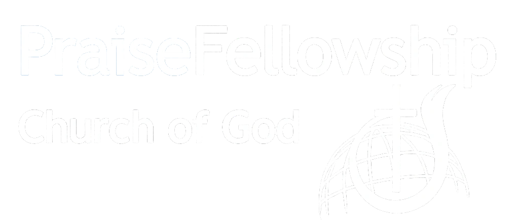 Pfcc Logo White at Praise Fellowship Church of God, Church in Fayetteville, NC